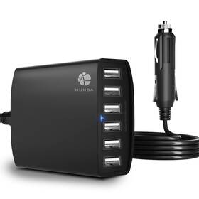 Hunda 711707193710 Multi Port Usb Car Charger 50w 6 Adapter 12v Cigarette L