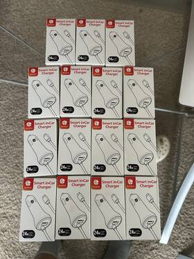 Hdd-hdd11-0124 Hunda 15 Smart In Car Dc Charger 1.2m Micro Usb Cable Plus Extra Slot 24w