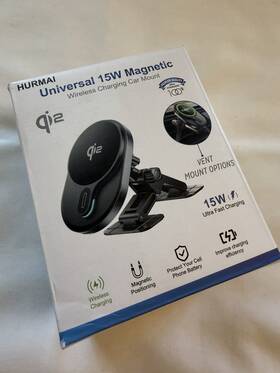X66q Hurmai 15w Magnetic Qi2 Wireless Charging Car Mount Air Vent For Iphone/phones