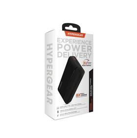 15458 Hypergear 20000mah 20w Pd Usbpower Bank Ultra Slim With Fast Charge