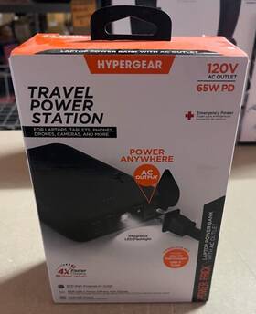 Hypergear 633755156953 Power Brick 24000mah Ac Laptop Bank