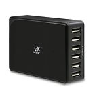 I-charger-50w-6u-s-black Ixcc Desktop Usb Charging Station