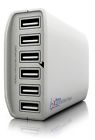 I-xtm Multiple Usb Charger 6 Port 60 Watt Portable High Speed Charging Station 784672763615
