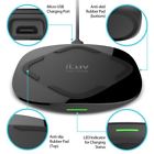 Iad8x10bk Iluv Qi Certified Fast Wireless Charger With Safety 689789807033