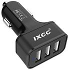Icarcharger7a3ublacknew Ixcc Ul Certified Port Car Charger Fast Adapter 817983022819