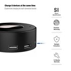 Ich12b Charging Stations Usb Charger Desktop Smart Identification Black 709445363168