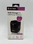 Ib-ps103-pd Icy Box 3 Port Pd Wall Charger Usb Power Delivery 3.0 65w Eu And Uk Plugs