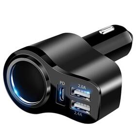 168w Idolco 705644074461 4 In 1 Usb C Car Charger Multi Lighter Adapter Socket Splitter Wit