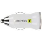 Ie-pcpusb-wt Iessentials Usb Car Charger White 758302644841