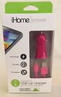 Ih-bl-ct2210w Ihome Pink Car 5 812350097957