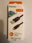 Ih-ct1052b Ihome Lightning Cable For Iphone Black