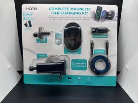 2ihcm2264b0l2 Ihome 15w Fast Charging Magnetic Wireless Car Mount Kit - Black