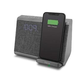 Ibtw39 Ihome Bluetooth Dual Alarm Clock With Usb And Qi Wireless
