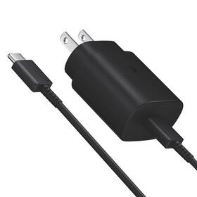 Ilinex 606246705329 25w Fast Charger And Type C Cable Compatible For Samsung Galaxy Black