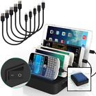 Im-us-ce36 Ports Charging Station Black Usb Short Cables Free Shipping
