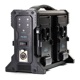 Pg4vb Indipro Tools Quad Pro Battery Charger V-mount