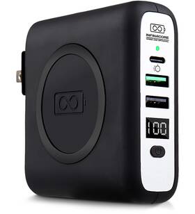 Tp032460 Infinacore P3 8000mah Portable Charger - 4-in-1 Fast Charging Power Bank Compatible With Ip