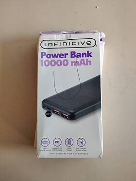 Infinitive 195602123377 Power Bank 10000 Mah Brand New