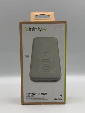 Infinity Lab 050667377182 Instantgo 5000 Wireless Pd Ultra-fast Charging Power Bank 18w Read