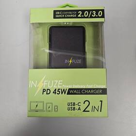 Pdt45w Infuze 45w Type-c Pd Power Wall Travel Charger For Galaxy A71 A51 S20 S10 Note 20 5g