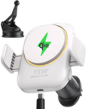 Iniu 978018651894 Qi2 Certified 15w Car Phone Holder Wireless Charger Ultra-stable 22n Fo