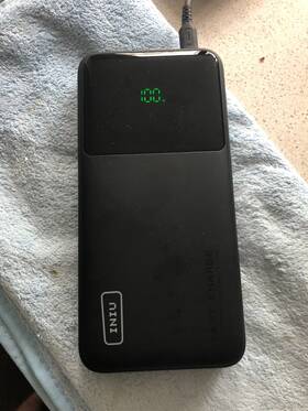 Bi-b64 Iniu 140w Power Bank 27000mah High Capacity Laptop Portable Charger Black