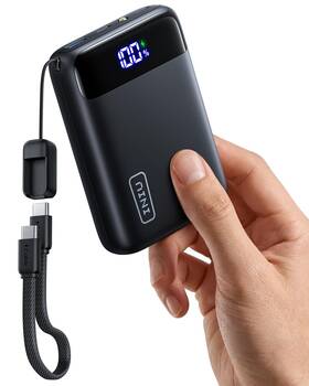 P512 Iniu Power Bank Smallest 20000mah Portable Charger With Usb Mini Size Black