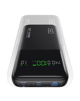 P64-e1 Iniu 140w Power Bank Compact 25000mah High Capacity Laptop Portable Charger