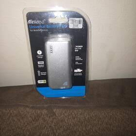 Inland 618996998135 5200mah Power Bank Battery Charger And Led Flashlight For Mobile Devices
