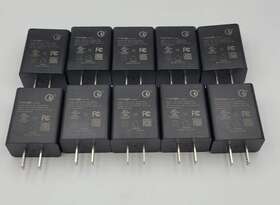 Mcus-12015018q1 Inseego Lot Of 10 Quickcharge 3.0 Single Usb Wall Charger/adapter - Black