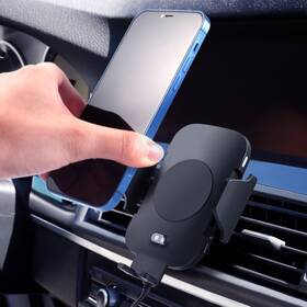 Insten 190152597081 Wireless Car Charger Air Vent Phone Holder Mount Auto Clamping For Iphone