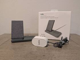 Chwrio107gr Iottie Ion Wireless Duo Charger Stand - Qi Fast Charging Pixel Android Iphone
