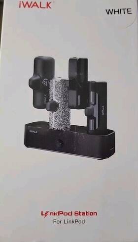 Lpe002 Iwalk Linkpod Station For Portable Charger - White Open Box. But New