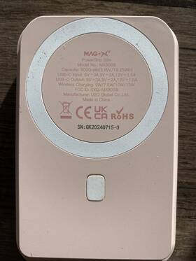 Mxb008 Iwalk Mag-x Powergrip Slim 5000mah Wireless Magnetic Charging /2