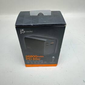 Jpb26465 J5 Create New 26800mah Pd 65w 4-port Power Bank Portable Charger