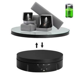 Jy-3in1-w Jayegt 2 In 1 / 3 Motorized Rotating Display Stand With Replacement Cove