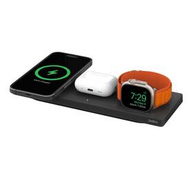 Wiz016ttbk-rm Jbl Belkin Magsafe 3-in-1 Wireless Charging Pad For Apple Devices - Black