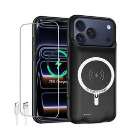 Fyt-a68 Jbubn Battery Case For Iphone 17 Pro Max Upgraded 12000mah Capacity Rechargeable Po