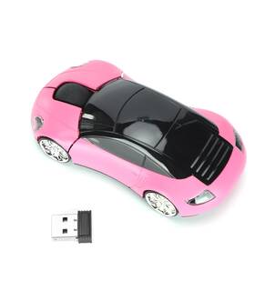 Generic41get8cxq21181-14 Jectse Cordless Sports Car Shaped Mouse - Wireless With Usb Receiver Optical Positi