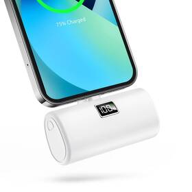 Jejill 787942435618 Portable Charger For Iphone 6000mah Small Power Bank With Lcd Display 20w