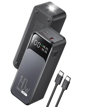 Jescuok 717023144016 Power Bank 27000mah 140w Usb C Laptop Portable Charger Pd Qc Fast