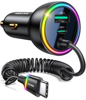 Rccc70-3u Jiangxi Rocoren Technology Co. Ltd 70w Car Charger For Iphone 17 Pro Max Usb C Fast Charging W