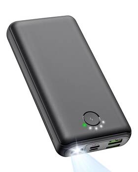22.5w Jiga 791162479222 Portable Charger Power Bank 30000mah - Usb C Fast Charging External Bat