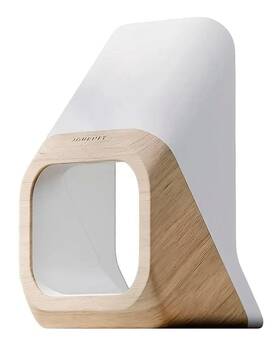 Journey 350784100085 - Nova 3-in-1 Wireless Charging Station Wood Grain/white New