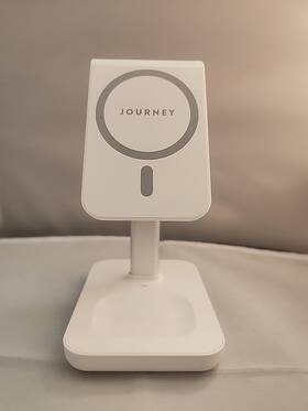 Jms31swh Journey Magsafe Magnetic 3-in-1 Wireless Charging Stand Charger Usb-c Apple