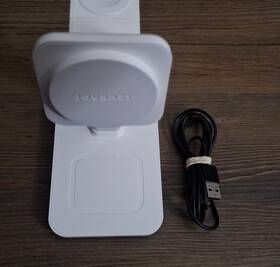 Jmsrt31wh Journey - Trio Ultra 3-in-1 Fast Wireless Charging Station White