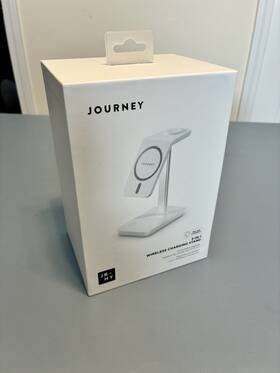Jrt31wcsbk Journey Rapid Trio 3-in-1 Wireless Charging Station - Black/unopened/1y Warranty
