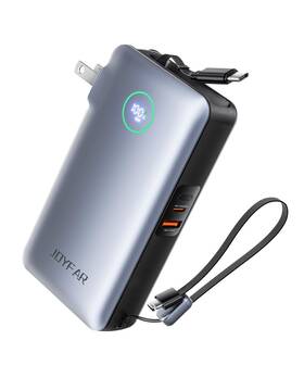 Jf-ac02 Joyfar Portable Charger Power Bank - Travel Essentials Battery Pack 35w Ac Plug Gan