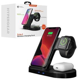 Joygeek 791262930234 3 In 1 Wireless Charger Stand Black