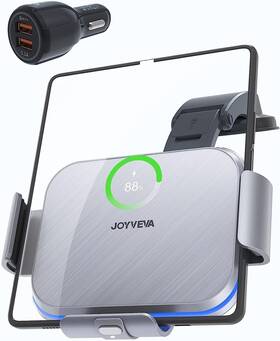 Sy-681 Joyveva Dual Coil Wireless Car Charger For Galaxy Z Fold 6/5/4/3/2/mate Xt Fast Charg